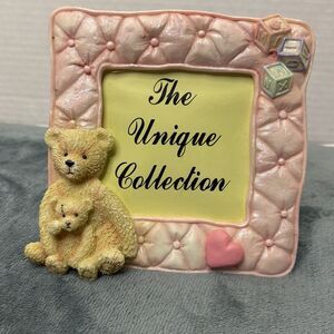 Vintage The Unique Collection Teddy Bear Nursery Picture Frame
